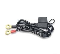 Besttoolifes Cable conector SAE de conexión rápida con fusible de 10 A para batería de 12 V para arnés de terminal de anillo, compatible con motocicleta, tractor y equipos al aire libre