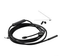 Besttoolifes Cámara boroscopio 1200P HD con 6 LED ajustables, herramienta de inspección IP65 de 5,5 mm para teléfono y computadora, ángulo de visión de 70°, longitud del cable de 100-350 cm (200 cm)