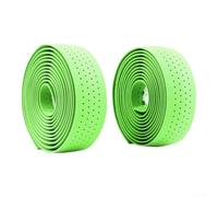 Besttoolifes Cinta perforada de EVA para manillar de bicicleta de carretera, agarre antideslizante absorbente del sudor con absorción de impactos, envoltura de barra ligera transpirable para carreras