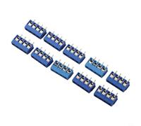 Besttoolifes Conector de bloque de terminales PCB de 5 mm de paso, compatible con KF301, conector eléctrico industrial 2P 3P 4P con contactos de cobre estañado y llama PA66 (C)