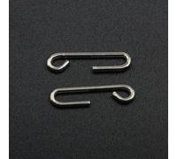 Besttoolifes Conector de señuelo, accesorio de aparejo giratorio duradero para mosca para aparejos de pesca, 100 unidades, acero inoxidable, cambio rápido, pesca y anzuelo