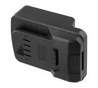 Besttoolifes Convertidor adaptador de batería, para Einhell Power X-Change, para herramienta de equipo Parkside X20V, conector de herramienta eléctrica de batería de litio, negro, 90 x 60 mm