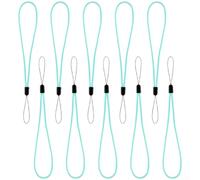 Besttoolifes Correa elástica de seguridad para computadora de bicicleta, cordón elástico antipérdida, para montaje de cámara GPS, cordón de nailon de poliéster de látex, para luces de ciclismo y