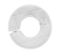 Besttoolifes Cubierta de orificio para tubos y cables de CA de 40 mm a 80 mm, cubierta de conducto de paso de pared de PP, borde liso para instalar para mejoras del hogar (40 mm)