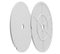 Besttoolifes Cubierta de repuesto para cubierta de cubierta de skimmer de piscina, para Hayward SPX1096, placa redonda de 7.6 pulgadas de diámetro para accesorios de spa de piscina en casa