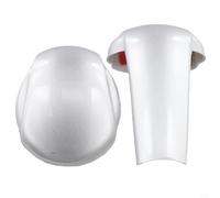 Besttoolifes Cubierta plateada de fibra de carbono para pomo de palanca de cambios, parte interior de coche compatible con CX-4 CX-5, decoración de salpicadero de plástico ABS (plata)