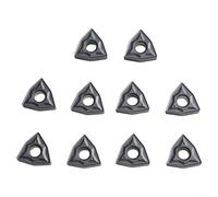 Besttoolifes Cuchillas de corte de torno indexables que muelen para Semi-acabado más 10pcs Insertos Carburo de torneado Compatible Wnmg080408-nn Wnmg432 Acabado Metalworking Lt10 con CNC para máquinas