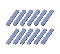 Besttoolifes Deslizadores deslizantes autoadhesivos para muebles, 15 x 75 mm, planeadores cuadrados de 15 mm, juego de toboganes autoadhesivos de PTFE para superficies deslizantes para muebles pesados