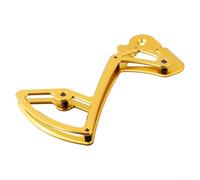 Besttoolifes Desviador trasero de aluminio compatible con aleación interior para Garbaruk para jaula de placa mecanizada 7075t651 desviador con Nx//x1/x01/Apex (dorado)