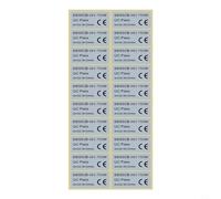 Besttoolifes Ebike - Juego de 20 pegatinas de PVC duraderas compatibles con modelos Bbs01/bbs02 de 36 V, 250 W y 48 V, 750 W, color plateado (48 V 750 W)