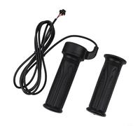 Besttoolifes Empuñadura del acelerador para bicicletas eléctricas - 36 V/48 V compatible con E-For Bike Speed Control Componente, material ABS, 12,5 x 3,5 cm, cable de 1,7 m, 260 g