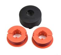 Besttoolifes Ensamblaje de carrete de repuesto para recortadora de césped Bosch con doble línea de corte para Art 2300 2600 3000 Series Pro Tap