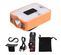 Besttoolifes Faro delantero con sensor de inducción infrarroja, recargable con clip, linterna LED para camping, senderismo, correr y actividades al aire libre, iluminación de 3 modos, construcción ABS