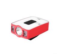 Besttoolifes Faro delantero con sensor rojo con inducción infrarroja, faro LED recargable con clip para camping, senderismo, correr y actividades al aire libre, iluminación de 3 modos, construcción