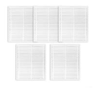 Besttoolifes Filtro de repuesto para aspiradora Conga 8490 para Ultimate Ultra Power Home lavable a máquina, elementos de filtro blancos, paquete de 5