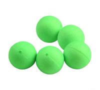Besttoolifes Flotadores de pesca redondos tipo B, indicadores de golpe de espuma de 15 mm para pesca en agua dulce y salada, bobinas flotantes de color amarillo brillante/rojo/verde, paquete de 10