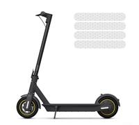 Besttoolifes Front Plus - Juego de fundas para rueda G2 reflectantes para Max para G30 / calcomanía / G65 scooters eléctricos de PVC resistentes al agua calcomanías de seguridad para la noche para