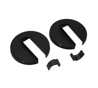 Besttoolifes Funda para cesta de filtro Moccamaster 13114 compatible con modelos KB KBG KBS Cafetera Accesorios resistentes al calor, negro, paquete de 2