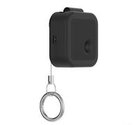 Besttoolifes Funda protectora de silicona resistente a los arañazos e impermeable para nada (3) auriculares que proporcionan un ajuste seguro y cobertura completa (negro)