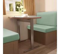 Besttoolifes Fundas de asiento de remolque, juego de fundas de sofá para caravana, material elástico de poliéster y elastano, extraíbles y lavables para caravanas, caravanas, barcos, caravanas (verde)