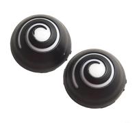 Besttoolifes Fundas decorativas para motor eléctrico de doble scooter, compatibles con modelos Ox y Oxo, cubo de rueda de plástico negro, compatible con ruedas delanteras para Plus (pequeño)