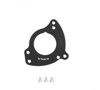 Besttoolifes Guía de cadena de bicicleta de montaña de aleación de aluminio, para ISCG03 ISCG05, protector de cadena de disco único 32T-38T, protector tallado hueco CNC, para ciclismo DH (adaptador