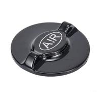 Besttoolifes Horquilla de montaña delantera de aleación para tapa de válvula para aire //zorro//peso pluma, repuesto duradero de aluminio de gas para suspensión (negro)