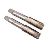 Besttoolifes Hss X 1.25mm Taper Tap and X 1.25mm Round Die Set Metric Thread Right Hand for Prime Speed Steel for Hand Tapping Plus Thread Cutting in Metalworking 3 Piece Kit