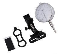 Besttoolifes Indicador de soporte para ajuste y reparación de llantas y porcentaje de alineación de rueda de material con dispositivo para mantenimiento de ruedas delanteras y traseras (negro)