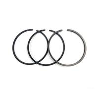 Besttoolifes Juego de 3 anillos de pistón para compresor de aire para cilindros de tamaños 42/47/48/51/52/65/90/95/100 mm, anillos de sellado de repuesto para reparación y mantenimiento de bombas de