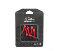 Besttoolifes Juego de 6 pernos de vástago compatibles con X resistentes al óxido, tornillos de acero anodizado Plus de 18 mm, cierres de alta resistencia M5 con tija de sillín para desviador de cuello