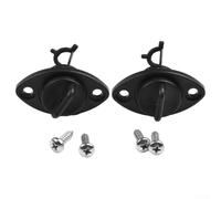 Besttoolifes Juego de tapones de drenaje de 2 piezas para canoas, botes y barcos pequeños, material de polipropileno con junta tórica, roscas finas para resistencia a las vibraciones, se adapta a