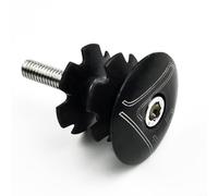 Besttoolifes Juego de tuerca de estrella y tapa superior para auriculares de bicicleta para tubo de dirección de 28,6 mm, tapa superior de aluminio con perno de acero, compatible con horquillas rectas
