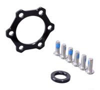 Besttoolifes Kit Conversión Buje MTB 15mm y 12mm CNC Kit Conversión Buje | Espaciador 142-148mm, compatible freno disco, incluye arandelas, colores variados, durable