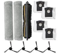 Besttoolifes Kit de accesorios de repuesto para robot aspirador Mova Z5 Z5 Pro Z50 Ultra Z50 Robot Aspirador principal Cepillos laterales Bolsas de polvo trapeador Set de limpieza