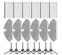 Besttoolifes Kit de accesorios para aspiradora, para Mova M1, para robot aspirador Trouver M1, incluyendo cepillos laterales, filtros trapeador piezas de repuesto (B)
