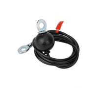 Besttoolifes Kit de cuerda de alambre de acero de 1,8 m para bricolaje en casa gimnasio y máquinas de cable multiestación - 1,4 m/1,8 m/2,5 m/2,5 m/longitudes, 5 mm de diámetro, capacidad de carga de