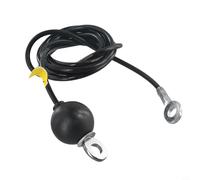 Besttoolifes Kit de cuerda de alambre de acero de 2 m para bricolaje en casa gimnasio y máquinas de cable multiestación - 1,4 m/1,8 m/2,5 m/2,5 m/longitudes, 5 mm de diámetro, capacidad de carga de