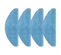 Besttoolifes Kit de paño de microfibra de repuesto para robot aspirador MEDION X41 SW / X41 SW+ / X42 SW+, paquete de 4 o 10 unidades (paquete de 4)