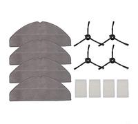 Besttoolifes Kit de paño de repuesto para trapeador lateral de filtro para aspiradora Tapo RV30 Max Plus RV20 Max Plus, compatible con RV30 Max RV20 Max Mod(A)