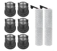 Besttoolifes Kit de repuesto para cepillo de rodillo de aspiradora MOVA X4 Pro con filtros HEPA, juego de accesorios de limpieza multisuperficie para sistema de vacío seco y húmedo (B)