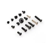 Besttoolifes Kit de tornillos para laptop de 320 piezas con tornillos de metal de cabeza avellanada de 16 tamaños para HP Múltiples marcas de reparación de hardware de computadora bolsa de