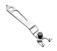 Besttoolifes Llave ajustable para amoladora angular, llave multifunción 12 en 1 con placa de presión, llave de bloqueo de rosca M10, acero tratado térmicamente, herramienta de tuerca de bloqueo (solo