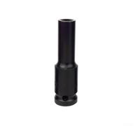 Besttoolifes Llave de vaso de 1/2 pulgada, cabeza hexagonal de 8 a 24 mm, adaptador de acero al cromo vanadio para llave, acabado de óxido negro, enchufe de 1/2 pulgada (9 mm)