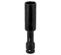 Besttoolifes Llave de vaso de 1/2 pulgada, cabeza hexagonal de 8 mm a 24 mm, adaptador de acero al cromo vanadio para herramientas, acabado de óxido negro, unidad de 1/2 pulgada (21 mm)