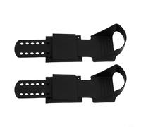 Besttoolifes Máquinas de remo de plástico de repuesto para equipos de fitness, reposapiés modificables, juego de pedales para entrenamiento de gimnasio, patrón antideslizante, cómodo