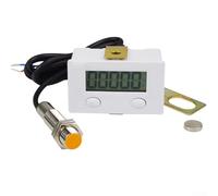Besttoolifes Módulo contador electrónico LCD de 5 dígitos con sensor de inducción magnético para conteo de interruptores de proximidad industrial y ciclo de máquina