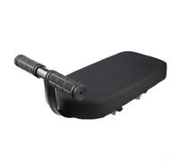 Besttoolifes Mountain - Sillín trasero para bicicleta con reposabrazos, sillín integrado con soporte trasero del pasajero, ancho y cómodo para asiento de bicicleta en patrón de lichi de poliuretano