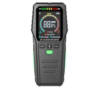 Besttoolifes MT28 - Medidor de humedad de madera con pantalla LCD a color, detector de humedad no invasivo para inspección de paredes, pisos, madera y edificios, sensor inductivo con