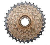 Besttoolifes Nueve engranajes giratorios para piñón tipo piñón 1332t de acero galvanizado con montaña para bicicletas, compatible con instalación de velocidad plateada, compatible con tener e rosca